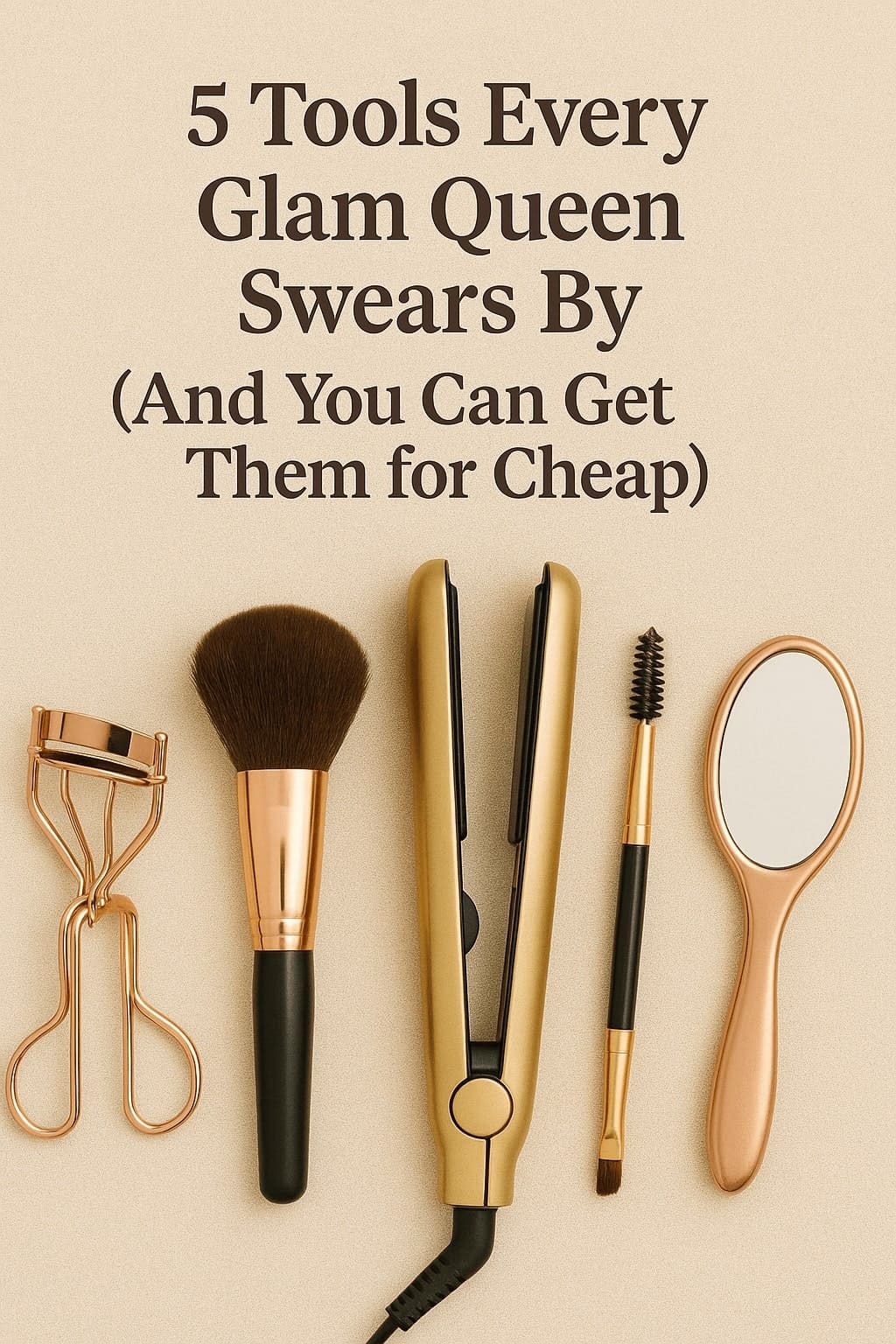 5 Tools Every Glam Queen Swears By (And You Can Get Them for Cheap)