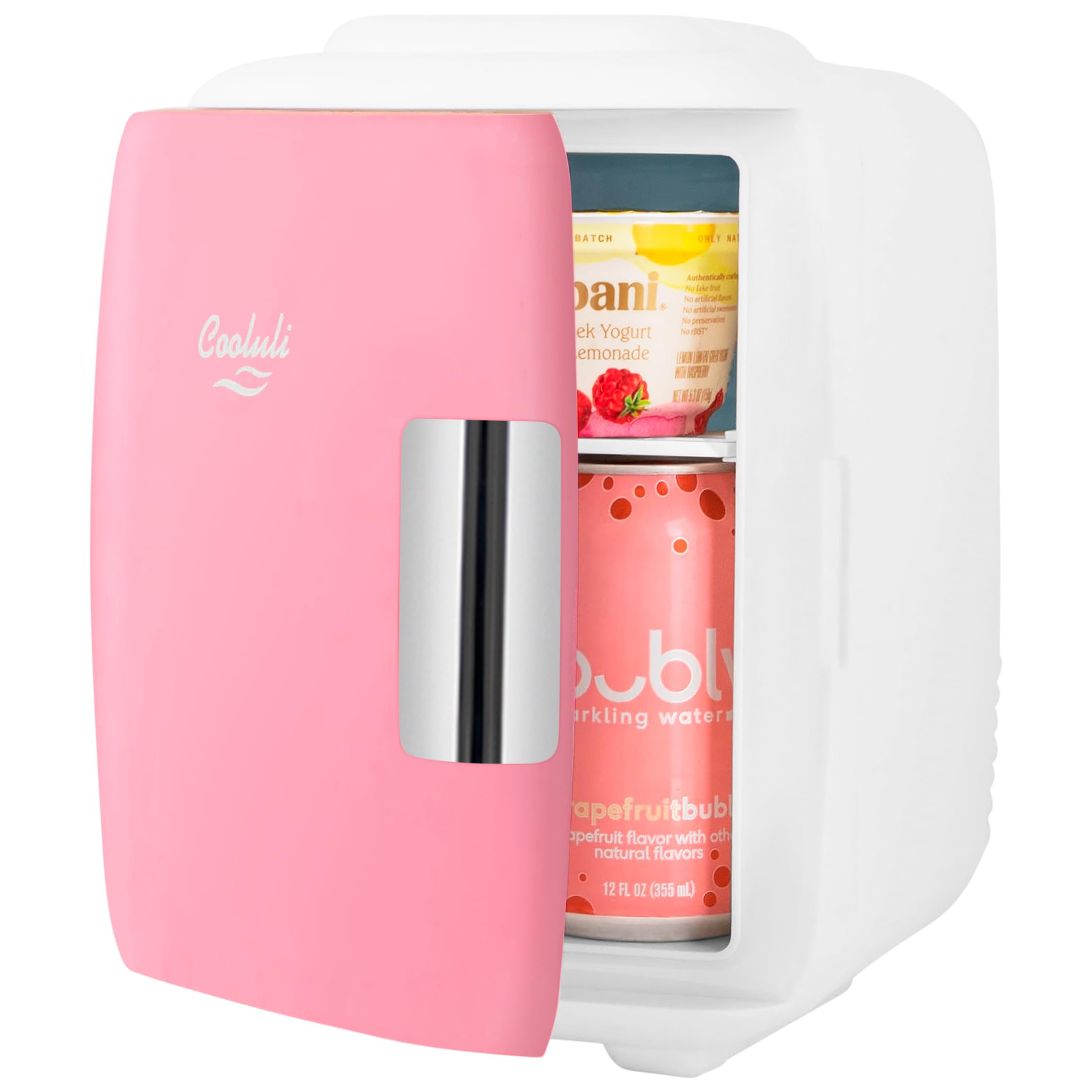 Cooluli Mini Fridge for  Skincare Beauty & Makeup - Pink