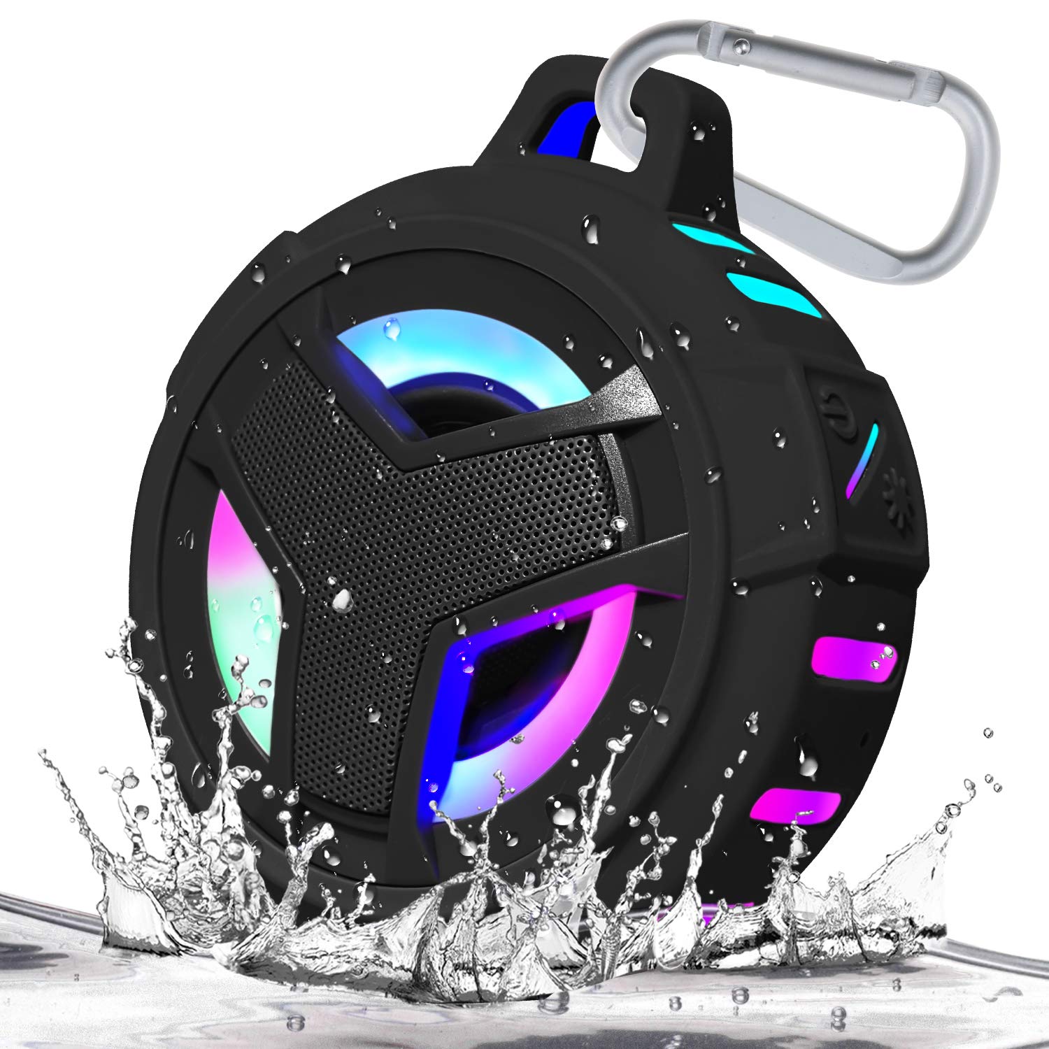EBODA Wireless Waterproof Shower Speaker, Portable Bluetooth Speaker
